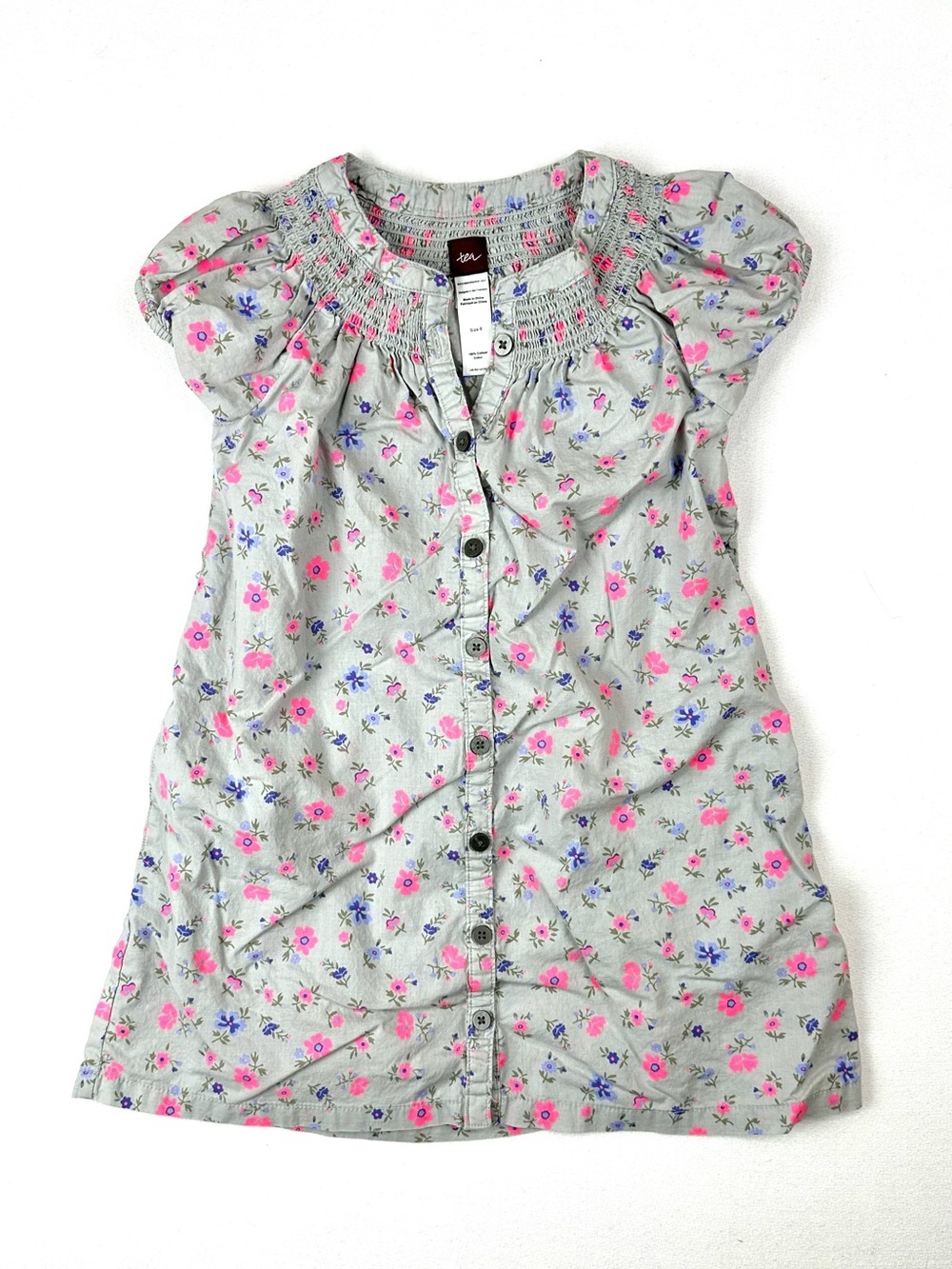 Tea Collection Floral Smocked Dress